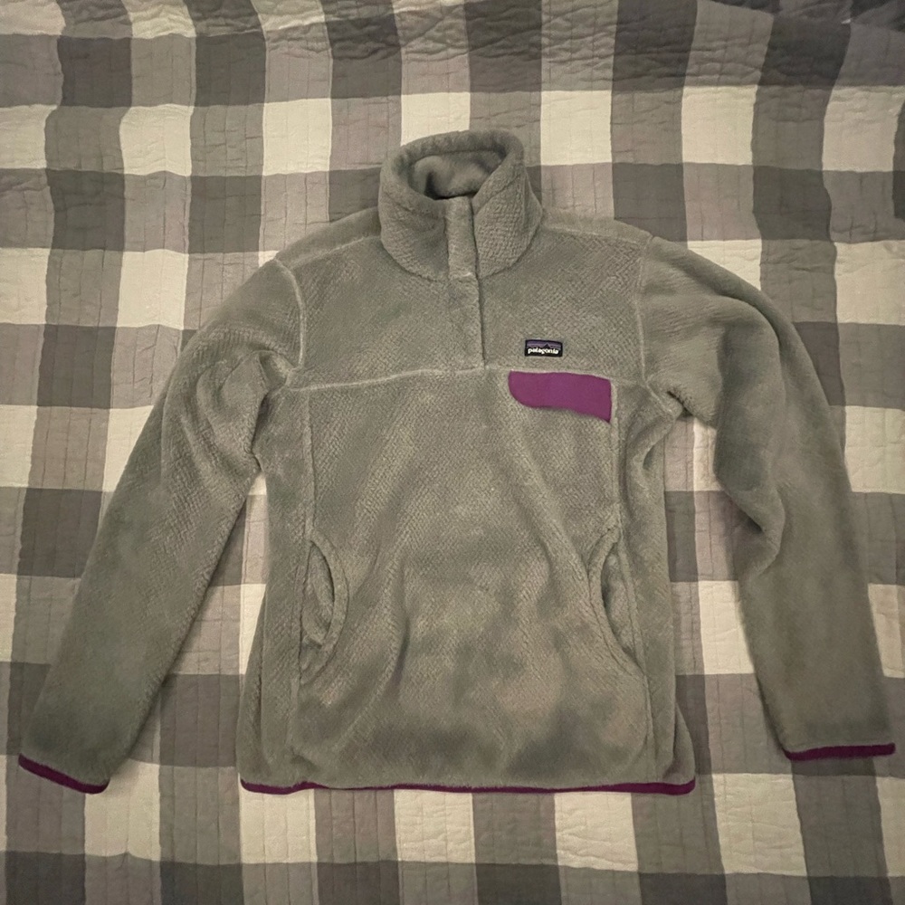 Womens Patagonia Re-Tool Snap-T Fleece Pullover